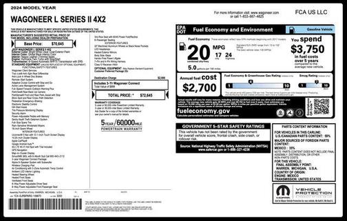 2024 Jeep Wagoneer L Series II 4x2