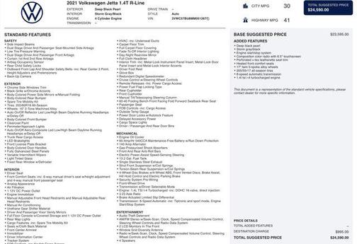 2021 Volkswagen Jetta 1.4T R-Line