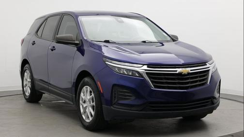 Blue Glow Metallic 2022 Chevrolet Equinox LS