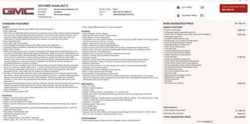 2019 GMC Acadia SLT-2