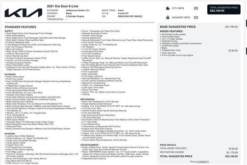 2021 Kia Soul X-Line