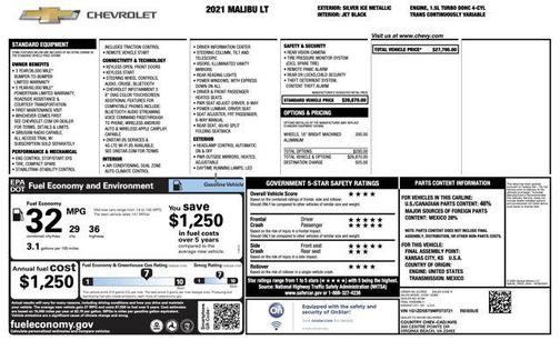 2021 Chevrolet Malibu FWD LT