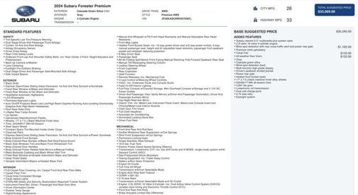2024 Subaru Forester Premium