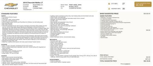 2018 Chevrolet Malibu LT