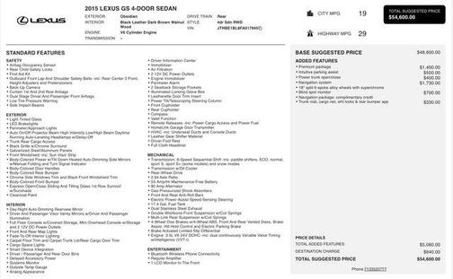 2015 Lexus GS 350 Base