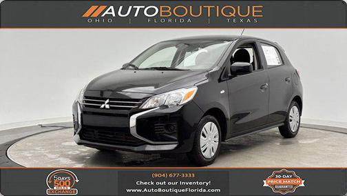 Jet Black Metallic 2024 Mitsubishi Mirage ES