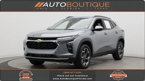 Sterling Gray Metallic 2025 Chevrolet Trax LT