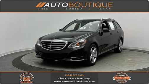 Black 2014 Mercedes-Benz E-Class 4MATIC