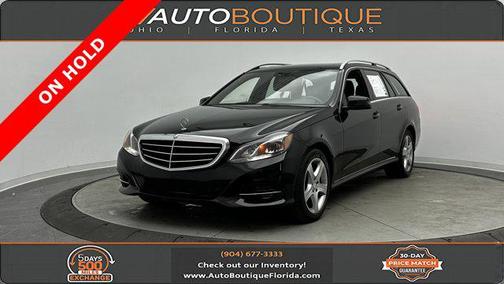 Black 2014 Mercedes-Benz E-Class 4MATIC