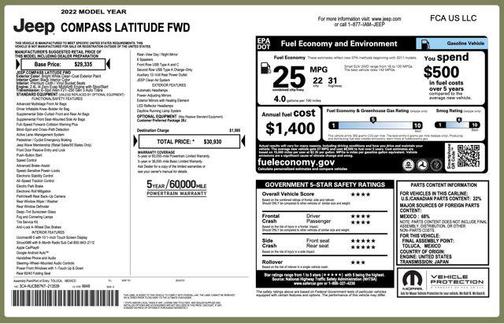 2022 Jeep Compass Latitude