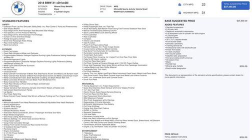 2018 BMW X1 xDrive28i