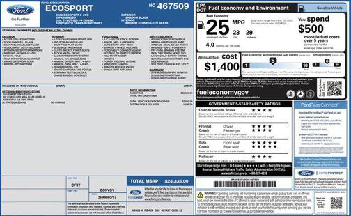 2022 Ford EcoSport S