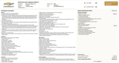 2025 Chevrolet Trailblazer LT