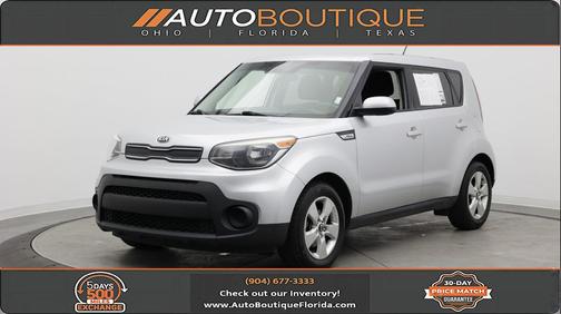 Bright Silver 2019 Kia Soul Base