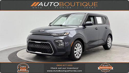 Gravity Grey 2020 Kia Soul LX