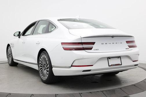 Uyuni White 2023 Genesis Electrified G80 Sedan