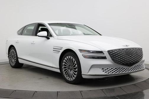 Uyuni White 2023 Genesis Electrified G80 Sedan