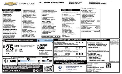 2022 Chevrolet Blazer 2LT