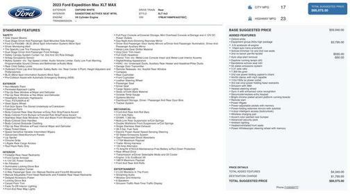 2023 Ford Expedition Max XLT
