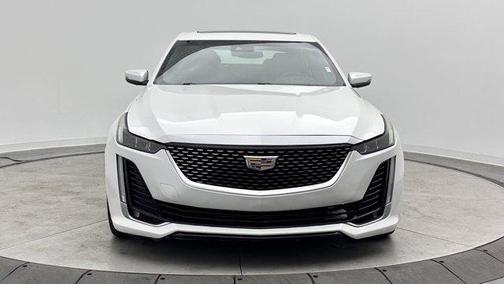 Crystal White Tricoat 2020 Cadillac CT5 Luxury RWD