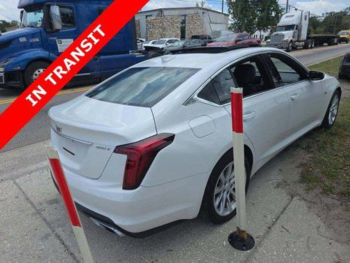 Crystal White Tricoat 2020 Cadillac CT5 Luxury RWD
