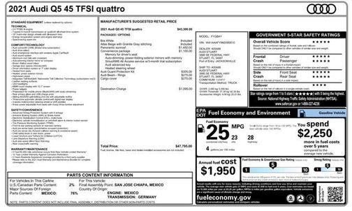 2021 Audi Q5 45 Premium