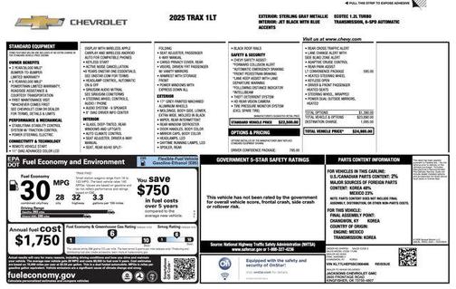 2025 Chevrolet Trax LT