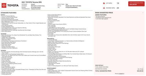 2021 Toyota Tacoma SR5