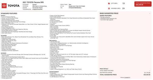 2021 Toyota Tacoma SR5