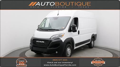 Bright White Clearcoat 2025 RAM ProMaster 2500 Tradesman