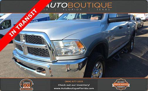 Bright Silver Metallic Clearcoat 2017 RAM 2500 Tradesman Crew Cab 4x4 6'4' Box