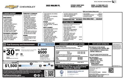 2023 Chevrolet Malibu 1LS