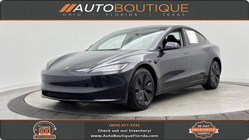 Stealth Grey 2025 Tesla Model 3 Standard Range