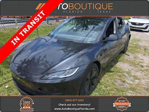 Stealth Grey 2025 Tesla Model 3 Standard Range