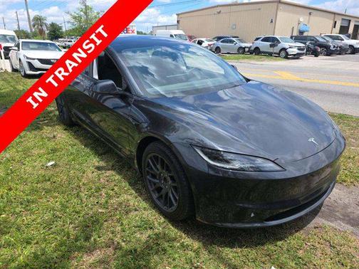 Stealth Grey 2025 Tesla Model 3 Standard Range
