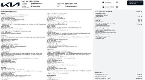 2023 Kia Forte GT-Line