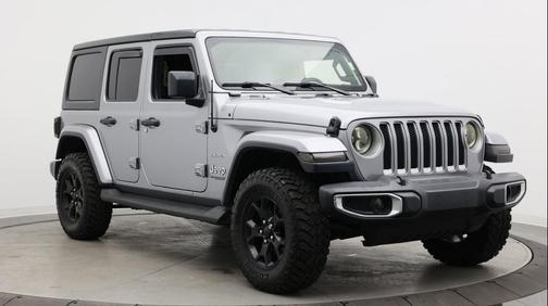Billet Silver Metallic Clearcoat 2020 Jeep Wrangler Unlimited Sahara