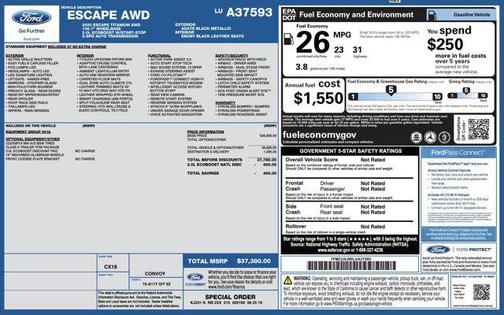 2020 Ford Escape Titanium