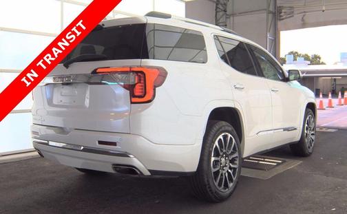 White Frost Tricoat 2020 GMC Acadia Denali