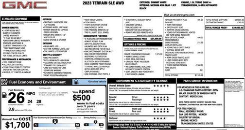 2023 GMC Terrain SLE