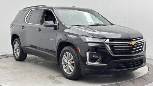 Mosaic Black Metallic 2023 Chevrolet Traverse LT Leather