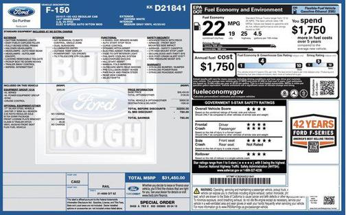 2019 Ford F-150 XL