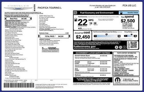 2024 Chrysler Pacifica Touring L