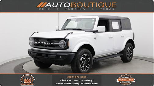Oxford White 2024 Ford Bronco Outer Banks