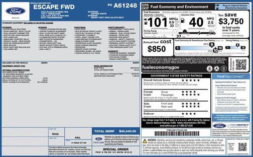 2023 Ford Escape PHEV Base