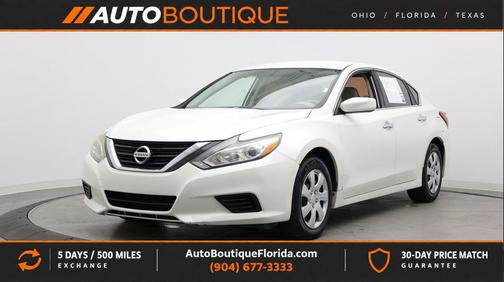 Pearl White 2016 Nissan Altima 2.5 S