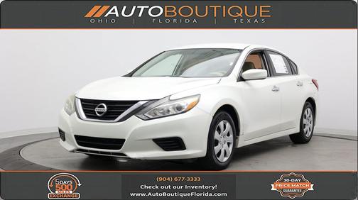 Pearl White 2016 Nissan Altima 2.5 S