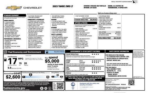 2023 Chevrolet Tahoe LT