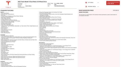 2022 Tesla Model X Dual Motor All-Wheel Drive