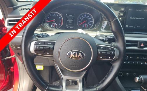 Passion Red 2021 Kia K5 GT-Line